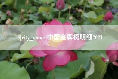 威海中国金牌榜明细2021