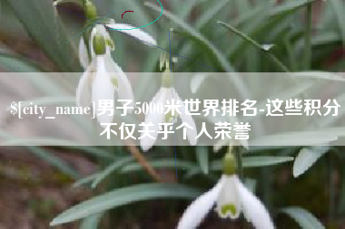 威海男子5000米世界排名-这些积分不仅关乎个人荣誉