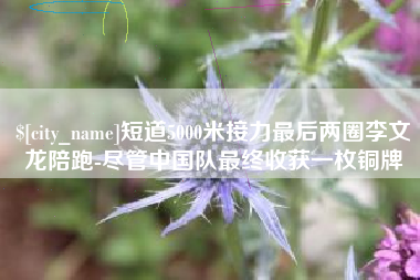 威海短道5000米接力最后两圈李文龙陪跑-尽管中国队最终收获一枚铜牌