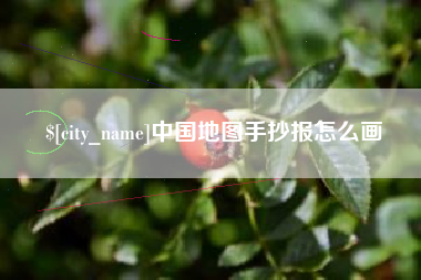 威海中国地图手抄报怎么画