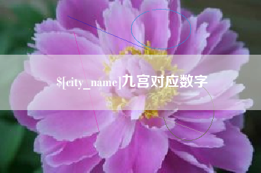 威海九宫对应数字