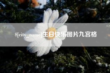 威海生日快乐图片九宫格