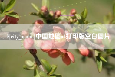 威海中国地图a4打印版空白图片