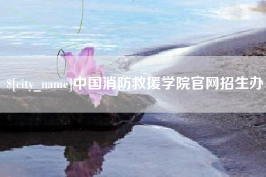 威海中国消防救援学院官网招生办