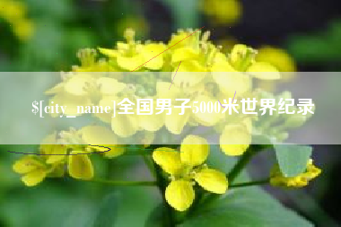 威海全国男子5000米世界纪录