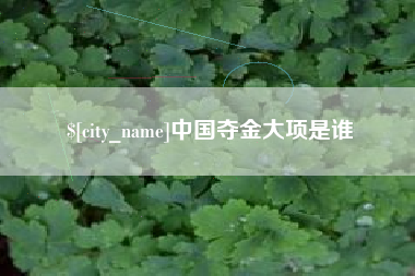 威海中国夺金大项是谁
