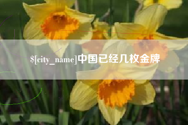 威海中国已经几枚金牌
