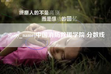 威海中国消防救援学院 分数线