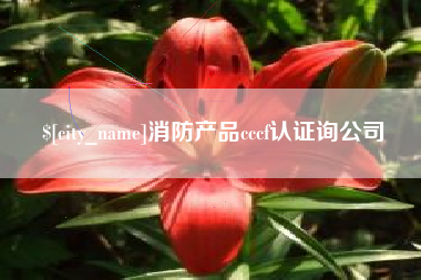 威海消防产品cccf认证询公司