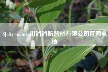威海川消消防器材有限公司官网电话
