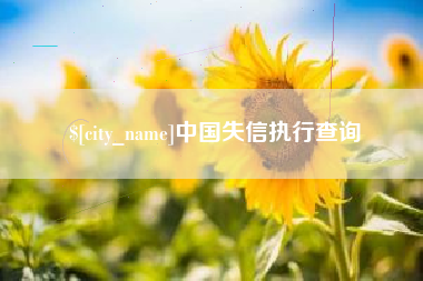 威海中国失信执行查询