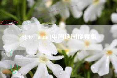 威海中国地图像素版