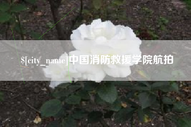 威海中国消防救援学院航拍