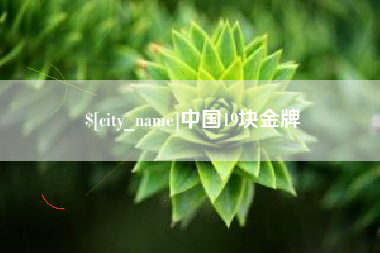 威海中国19块金牌