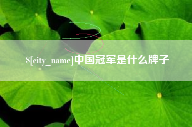 威海中国冠军是什么牌子