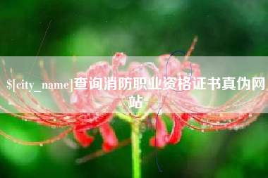 威海查询消防职业资格证书真伪网站