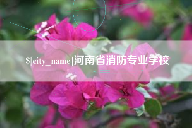 威海河南省消防专业学校