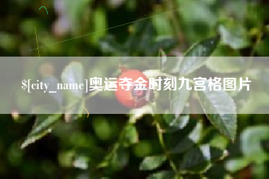 威海奥运夺金时刻九宫格图片